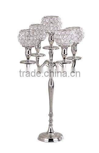 hot sales!! New design wedding crystal candelabra, table crystal candleabras,home decoration , Wedding centerpices, Candle holde