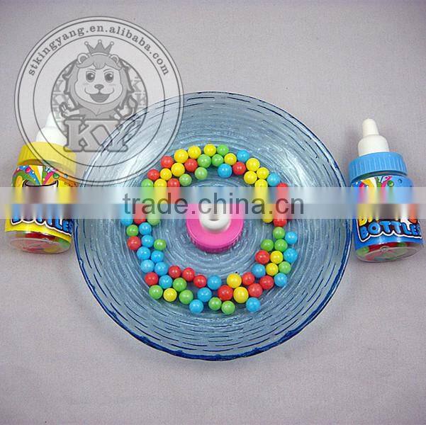 Fancy Nipple Bottle with Colorful Bead Pressed Candy