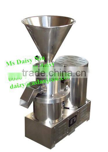 stainless steel peanut butter grinder machine