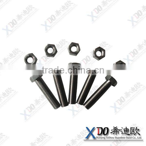 1.4529 China wholesale fasteners din 933 / full threaded hex bolt