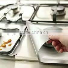 Gas Hob Protectors Are Like Tiny Bibs That Keep Your Stove Clean set of 4 made from PTFE and glassfiber