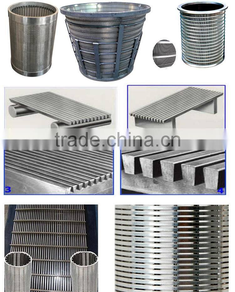 Stainless steel johnson filter pipe screen