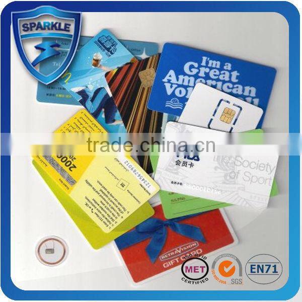Blank printing Cheap ic telephone card for door access contro