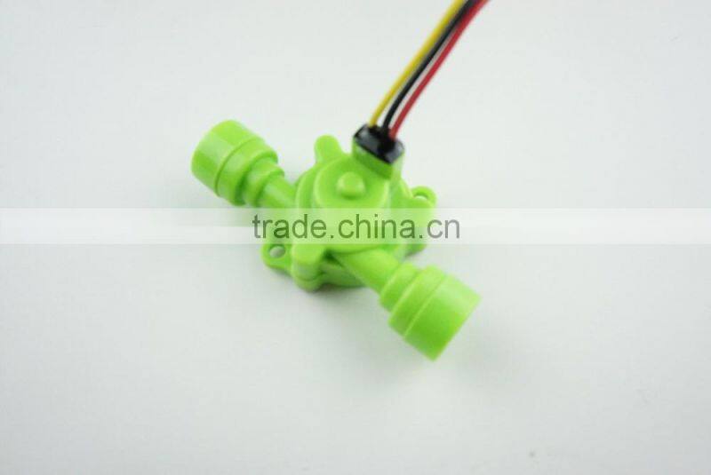 MR-A68-9 Green color flow sensors small thread connector