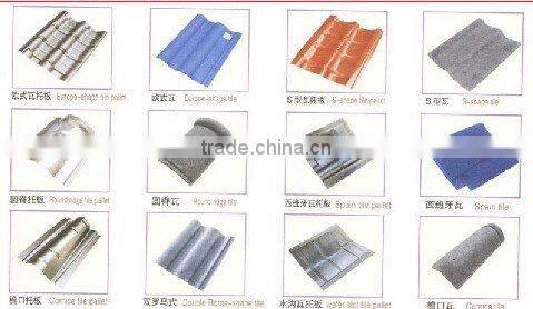 ISO9001 China good quality colour tile making machine,SMY8-150 Type color tile forming machine