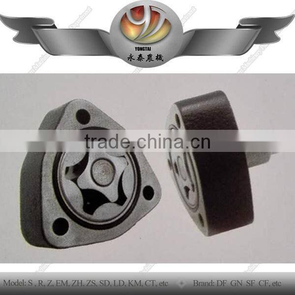 Farm tractor engine specific oil pump rotor