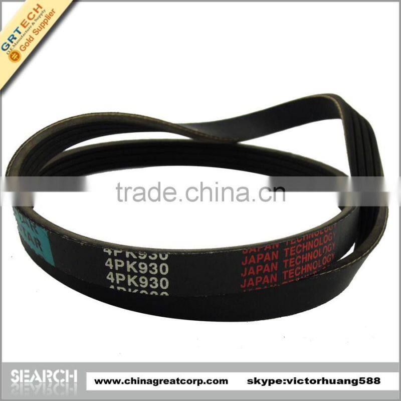 4PK930 pk poly v belt for Pride,Mazda