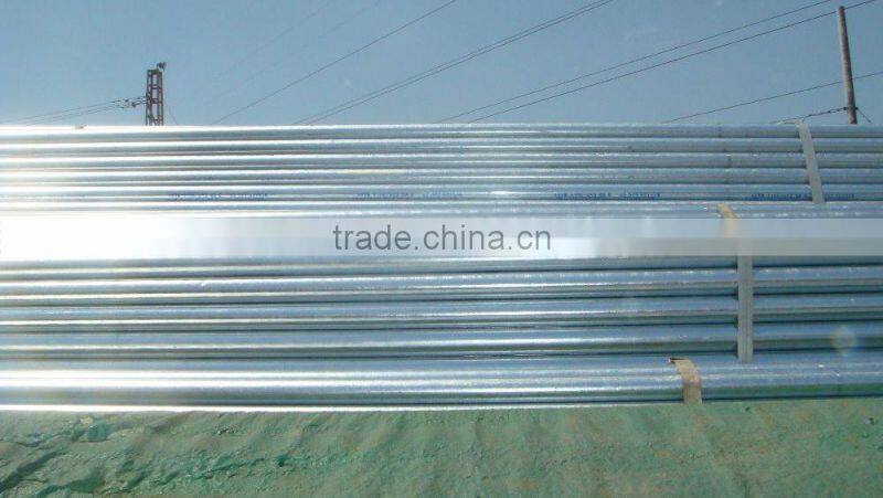 Pre-galvanized steel pipe &square steel pipe price use for construction