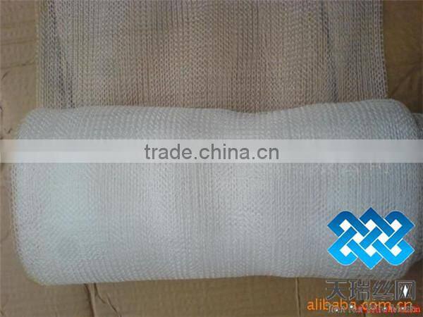 knitted high quality shade net/knitted wire mesh for exhaust systems