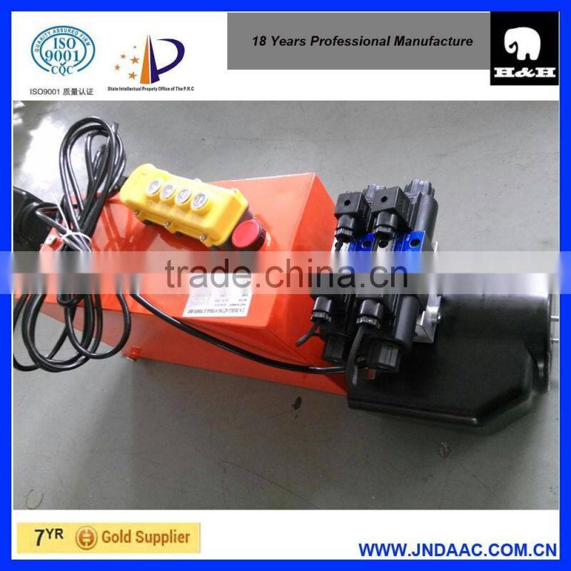 12V hyraulic power units