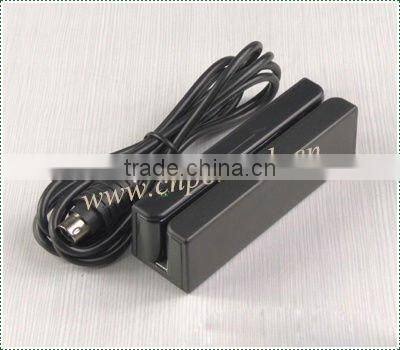 MSR100 2014 Hot sale 3 truck usb magnetic head card reader for access control card