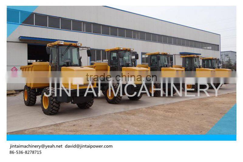 5.0 ton FCY50 4X4 dumper, with good performance hot sale in 2015, with cabin