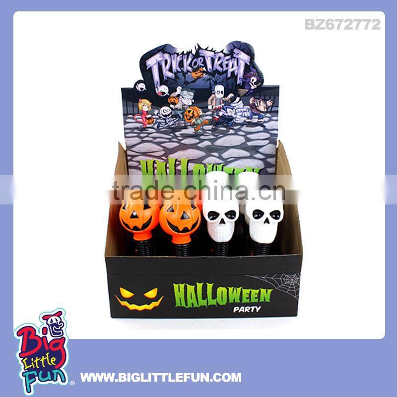 Halloween gift flash stick pumpkin toys with music