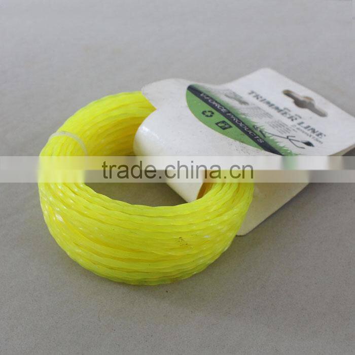 1.65mm 2.4mm 3.0mm Grass trimmer nylon string weed eater line