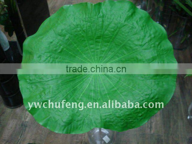 single artificial lotus leaf