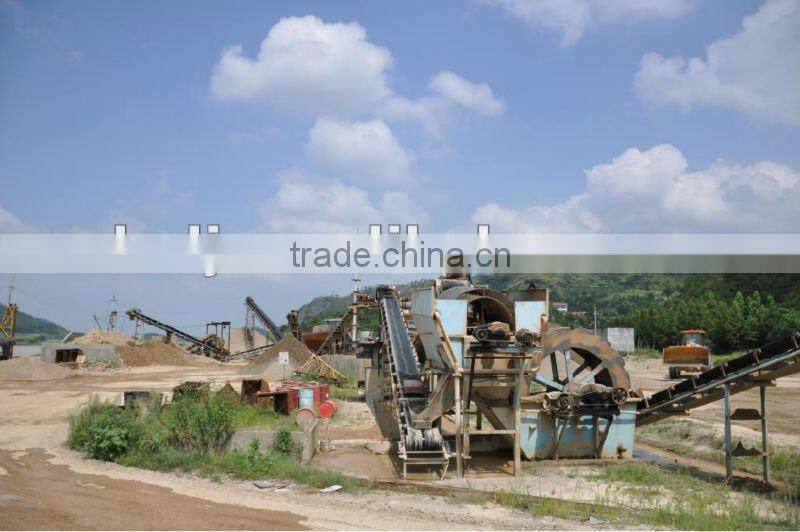 High Abrasion Resistance and Large Cleaning Capacity bucket wheel Sand Washer Machine