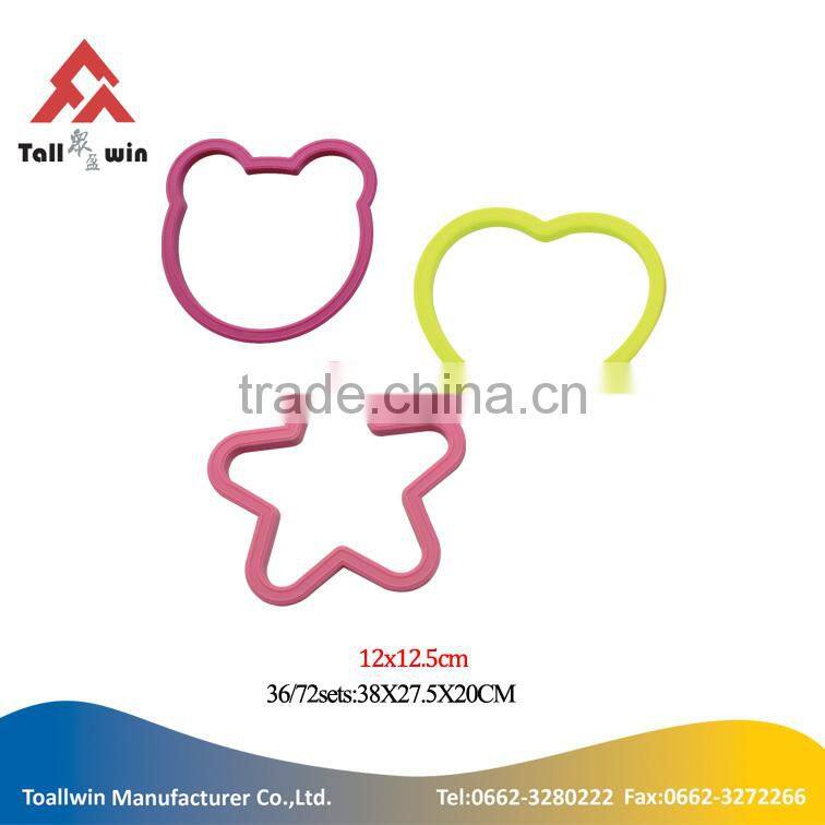 Hot selling flower shape silicone egg boiler