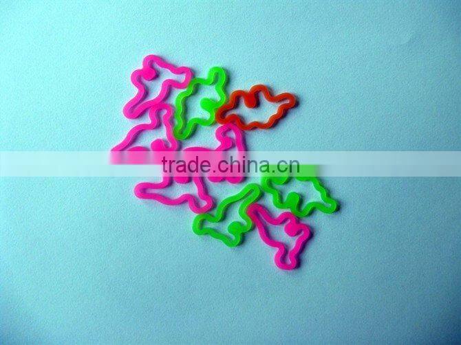 Colorful Cute Ametabolic Silicone Rubber Bands