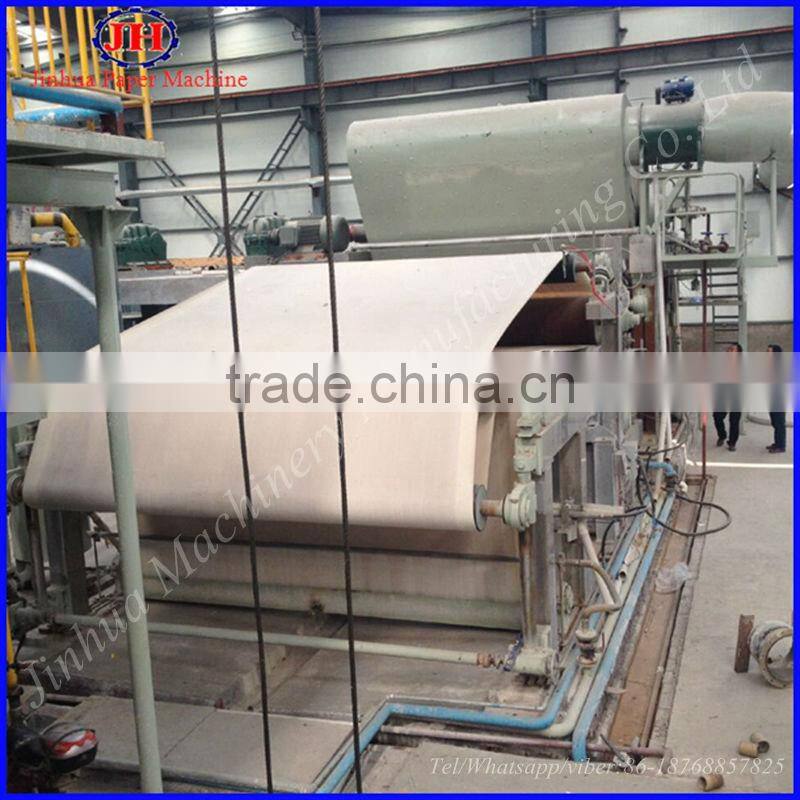 1575mm Single-Dryer& Single-cylinder mould tissue paper machine best choice