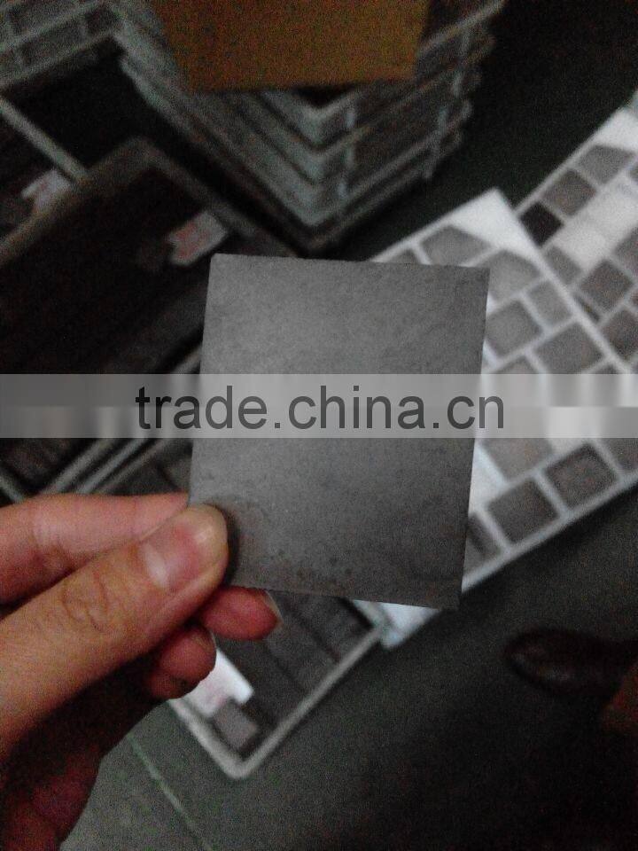 suqare boron carbide plate for tactical use 100*100*R400