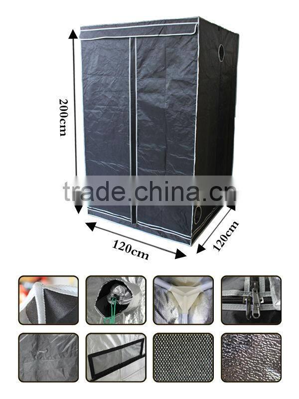 Top quality 120x120x200 fabric grow tent