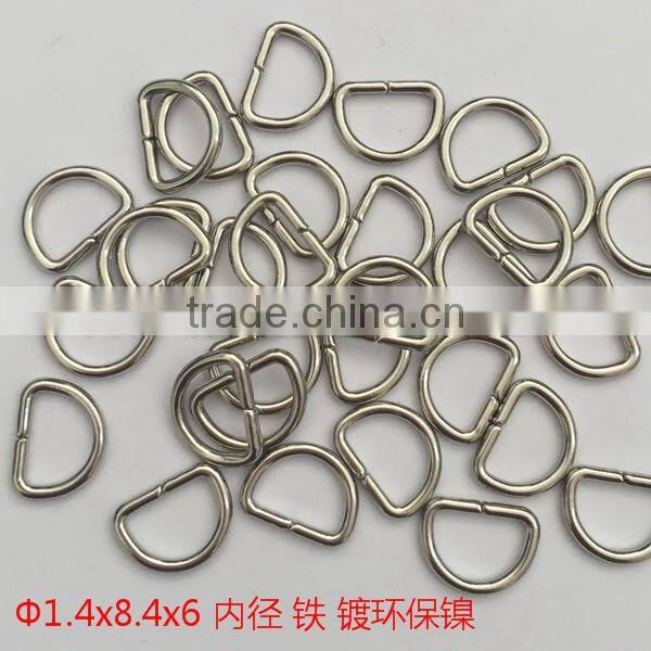 stainless steel welded and unwelded letter d-ring shoe eyelet screw