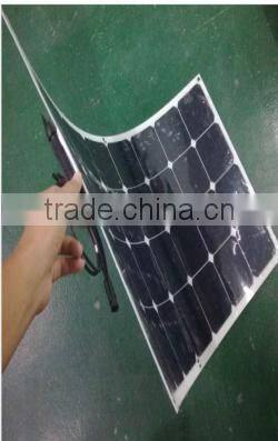 100W/18V Semi flexible solar cell panel