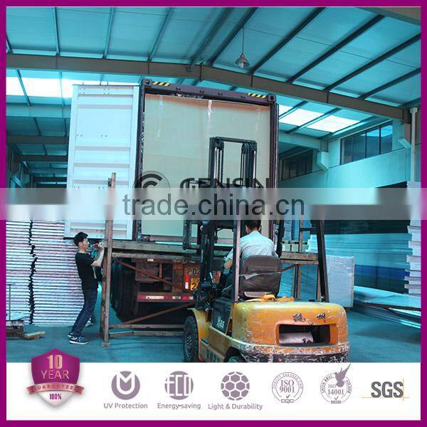 Gensin 1.5-8mm frosted Solid Polycarbonate Sheet for interior decoration