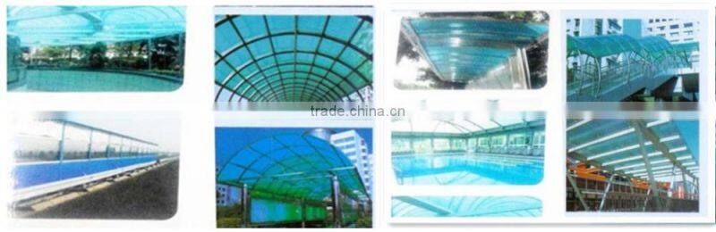 colored polycarbonate sheet polycarbonate board polycarbonate panel PC honeycomb hollow sheet