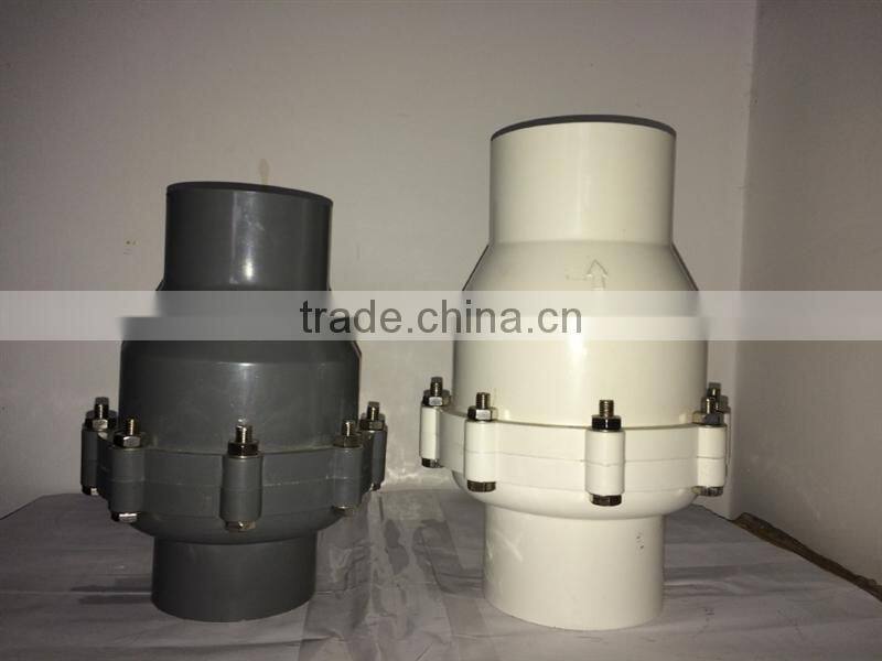 PVC pipe check valve