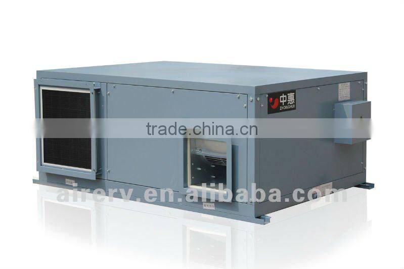 cross flow ventilator heat recovery ventilation system heat exchanger for air handling unit with plates