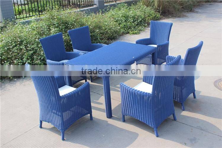 Ergonomic Polyester Rattan Resin Wicker Outdoor Furniture