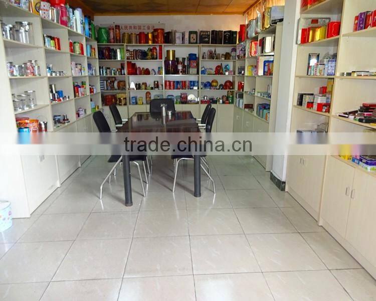 Food grade customized bucket shape popcorn canned food tin can