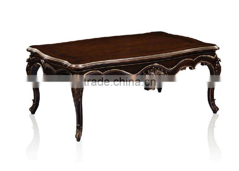 Animal Design Small Round Coffee Table, Antique French Design Small Side Table
