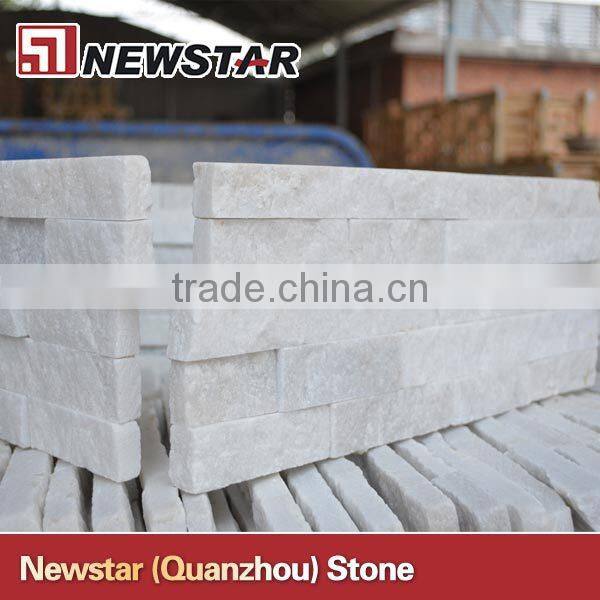 White quartzite ledgestone