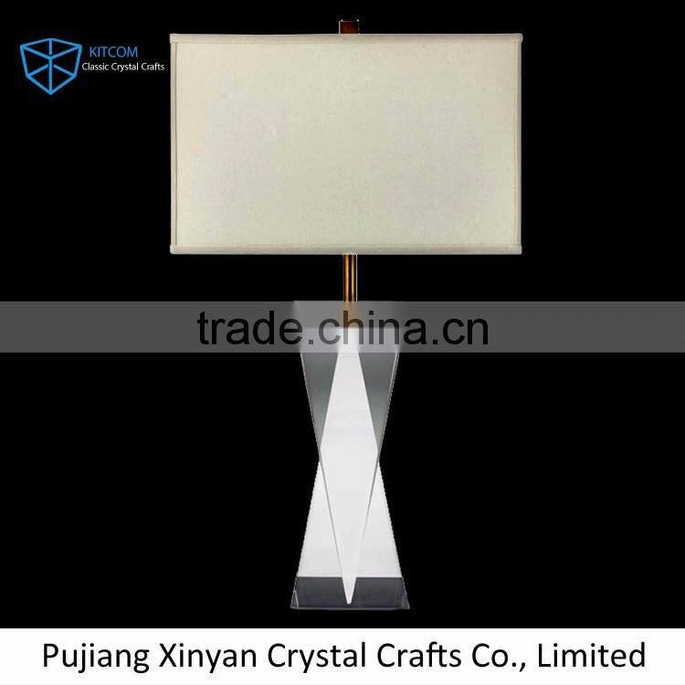 good quality home goods modern crystal table lamp