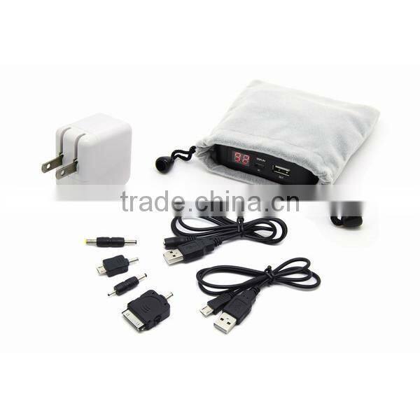 2015 best selling power bank 6600mAh portable mobile phone charger