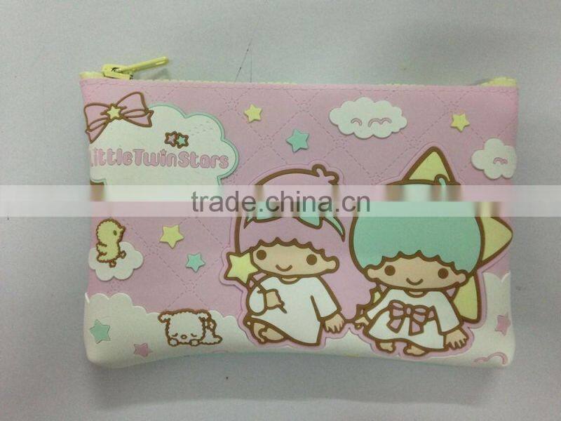 OEM new smart zipper puller silicone bag /pouch /purse