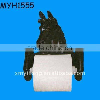 resin animal bathroom paper storage