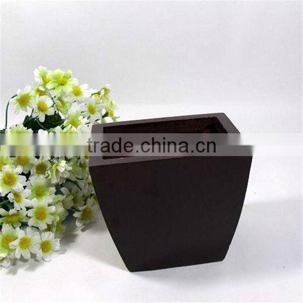 creative wooden box for fake flower