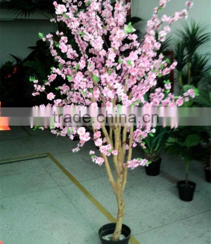 Mini artificial flower decorative trees