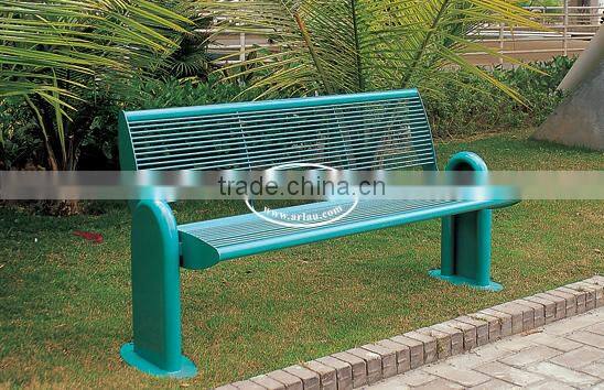 Arlau China Outdoor Garden Furniture,Outdoor Wooden Bench With Metal Legs,Cast Iron Park Bench Legs