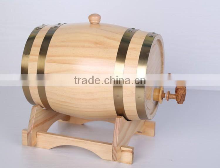 Hot sale custom wine barrel display