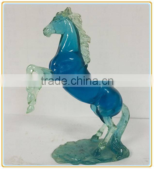 Guo hao hot sale wholesale resin ornaments collectible horse figurines