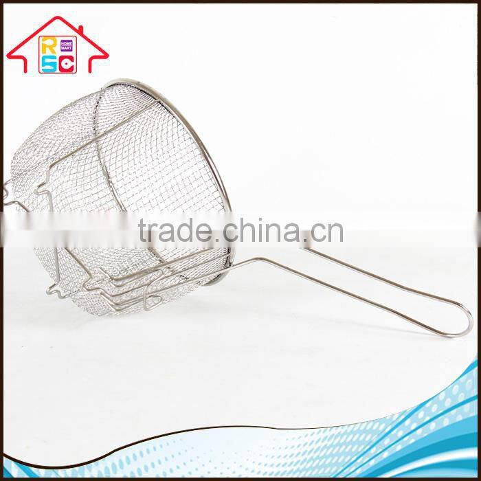 NBRSC Hot Selling Professional 5.0 Qt Deep Fryer Set Great For French Fries Notstick Interior With Mesh Lid and Mesh Basket