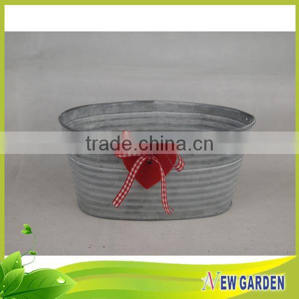 Newgarden good reputation durable galvanized watering can for plant