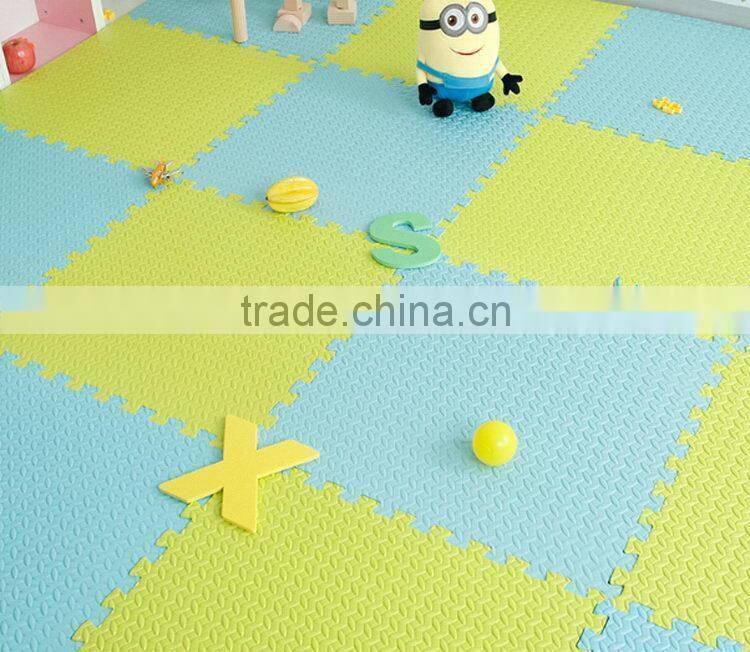 Contemporary colorful eva baby play colorful foam mat