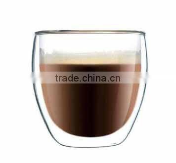 2014 world cup glass cup double wall glass cup