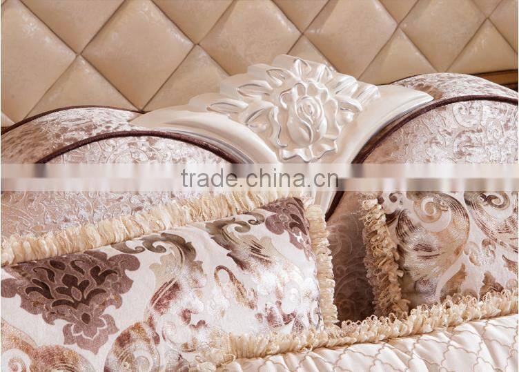 M501Amercian style sofa fabric velour fabric living room sofas/sectional fabric sofa