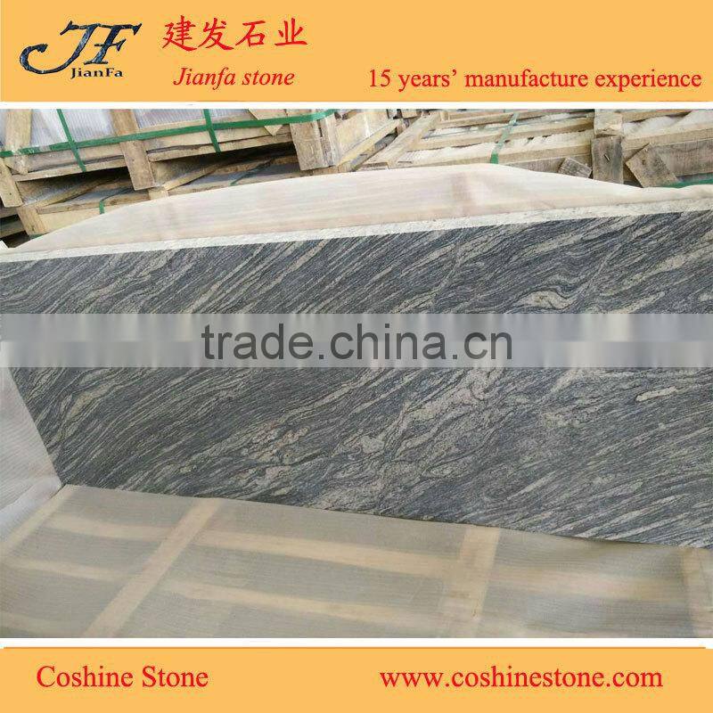 The popular Kitchen granite Countertop China Juparana granite countertop